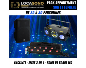 Kit lumière n°1 - DKLoc Location Sonorisation Eclairage Lumière DJ