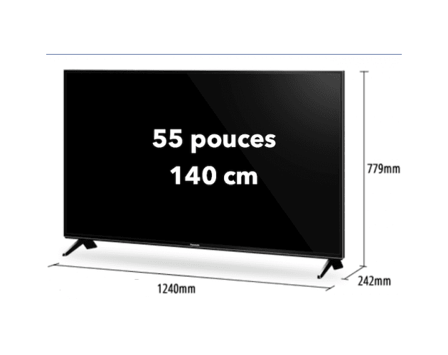 Location TV, écran, téléviseur, 55 pouces, 140 cm, Marseille