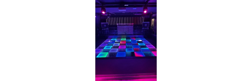 location de piste de danse lumineuse LED